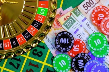 Live roulette table with professional dealer and betting interface